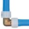 Apollo Apollo PEX-A 3/4 in. Expansion PEX in to X 3/4 in. D Barb Brass 90 Degree Elbow EPXE3434 - alternate 4